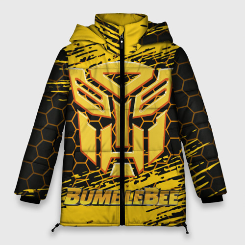 Женская зимняя куртка Oversize Bumblebee, цвет красный