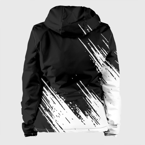 Женская куртка 3D Черный клевер, цвет белый - фото 2