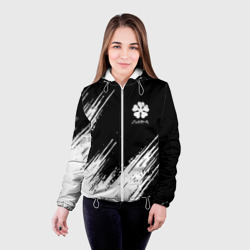 Женская куртка 3D Черный клевер - фото 2
