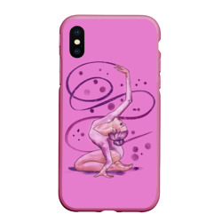 Чехол для iPhone XS Max матовый Rhythmic Gymnastics