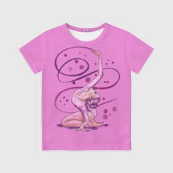 Детская футболка 3D Rhythmic Gymnastics