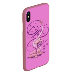 Чехол для iPhone XS Max матовый Rhythmic Gymnastics - фото 2