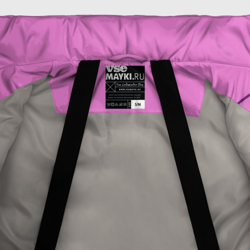 Женская зимняя куртка Oversize Rhythmic Gymnastics, цвет светло-серый - фото 7