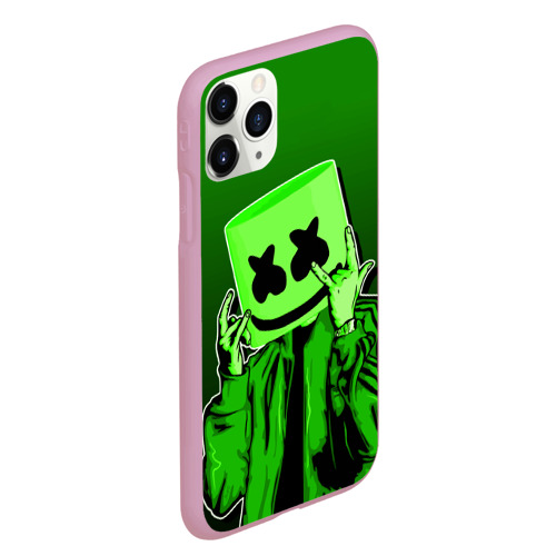 Чехол для iPhone 11 Pro Max матовый MARSHMELLO, цвет розовый - фото 3