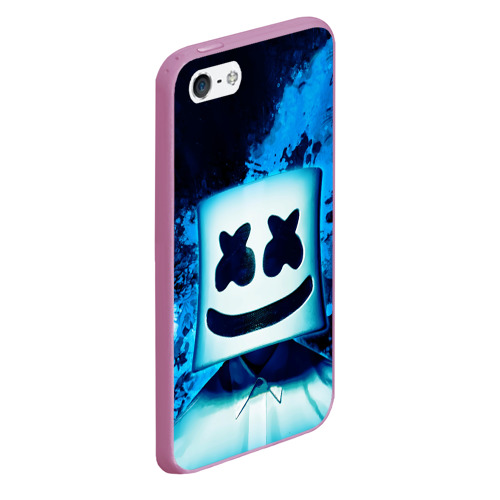 Чехол для iPhone 5/5S матовый MARSHMELLO, цвет розовый - фото 3