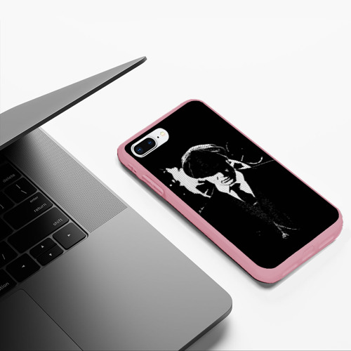 Чехол для iPhone 7Plus/8 Plus матовый Шелби, цвет баблгам - фото 5