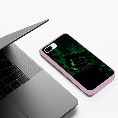 Чехол для iPhone 7Plus/8 Plus матовый MARSHMELLO, цвет розовый - фото 5