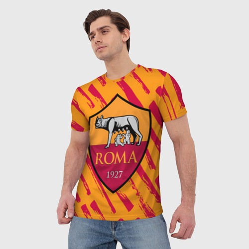 Мужская футболка 3D ROMA. - фото 3