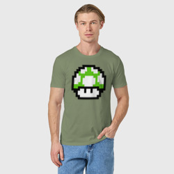 Мужская футболка хлопок Гриб Марио - фото 2
