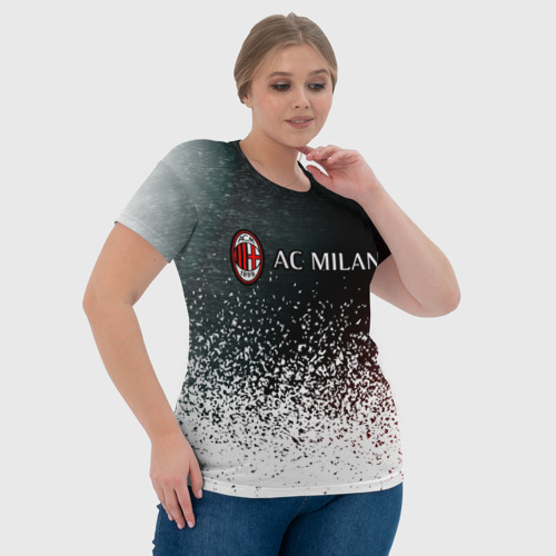 Женская футболка 3D AC MILAN / МИЛАН - фото 6