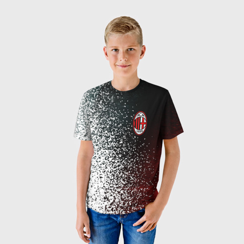 Детская футболка 3D AC MILAN / МИЛАН - фото 3
