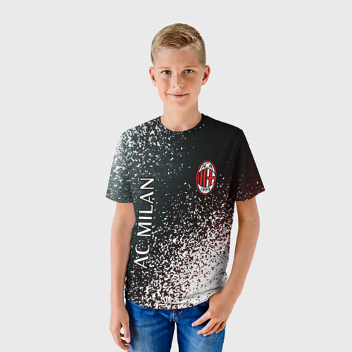 Детская футболка 3D AC MILAN / МИЛАН - фото 3