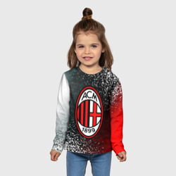 Детский лонгслив 3D AC Milan Милан - фото 2