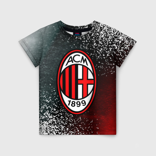 Детская футболка 3D AC Milan Милан