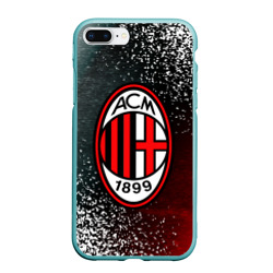 Чехол для iPhone 7Plus/8 Plus матовый AC Milan Милан