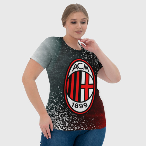 Женская футболка 3D AC Milan Милан - фото 6