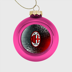 Стеклянный ёлочный шар AC Milan Милан