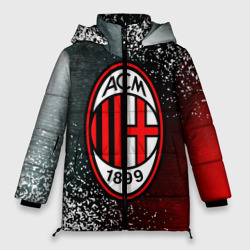 Женская зимняя куртка Oversize AC Milan Милан