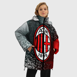 Женская зимняя куртка Oversize AC Milan Милан - фото 2