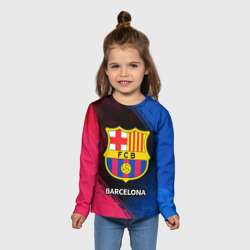 Детский лонгслив 3D Barcelona Барселона - фото 2