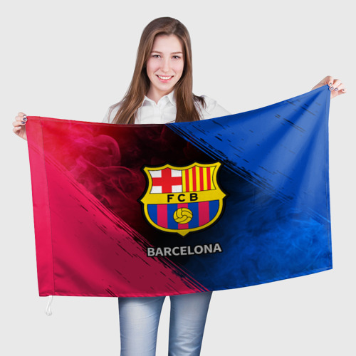 Флаг 3D Barcelona Барселона
