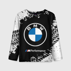 Детский лонгслив 3D BMW БМВ