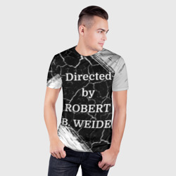 Мужская футболка 3D Slim Directed by Robert b. Weide - фото 2
