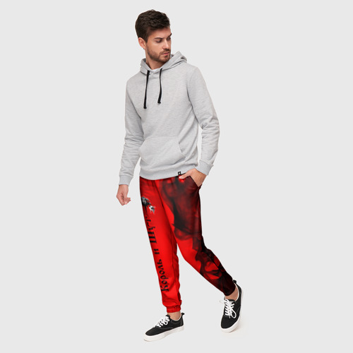 Мужские брюки 3D Король и Шут, цвет 3D печать - фото 3