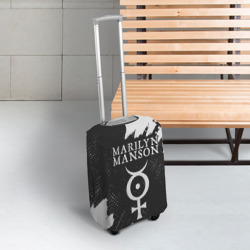 Чехол для чемодана 3D Marilyn Manson м. Мэнсон - фото 2