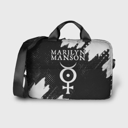 Сумка для ноутбука 3D MARILYN MANSON / М. МЭНСОН
