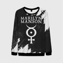 Мужской свитшот 3D Marilyn Manson м. Мэнсон