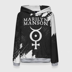 Женская толстовка 3D Marilyn Manson м. Мэнсон