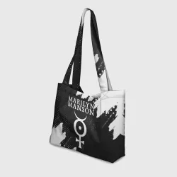 Пляжная сумка 3D Marilyn Manson м. Мэнсон - фото 2