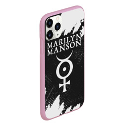 Чехол для iPhone 11 Pro Max матовый Marilyn Manson м. Мэнсон - фото 2