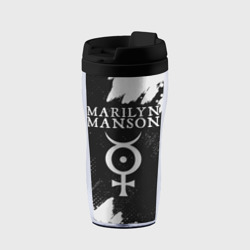 Термокружка-непроливайка Marilyn Manson м. Мэнсон