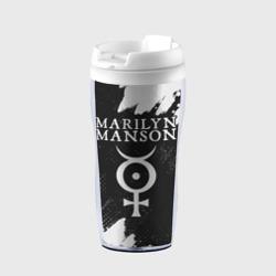 Термокружка-непроливайка Marilyn Manson м. Мэнсон