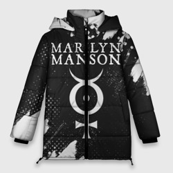 Женская зимняя куртка Oversize Marilyn Manson м. Мэнсон