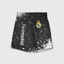 Детские спортивные шорты 3D Real Madrid Реал Мадрид