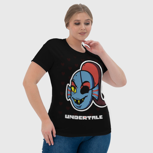Женская футболка 3D с принтом UNDERTALE, фото #4