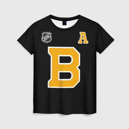 Женская футболка 3D Boston Bruins Patrice Bergeron, цвет 3D печать