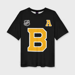 Женская футболка oversize 3D Boston Bruins Patrice Bergeron