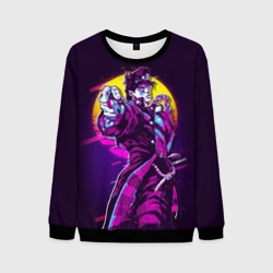 Мужской свитшот 3D Дзётаро указывает смазанный