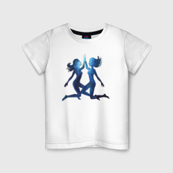 Детская футболка хлопок Созвездие близнецов