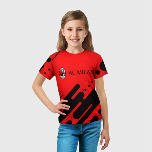 Детская футболка 3D AC MILAN / МИЛАН - фото 5