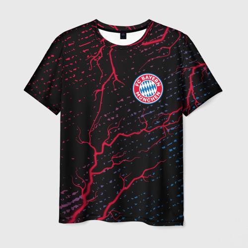 Мужская футболка 3D FC Bayern Бавария, цвет 3D печать