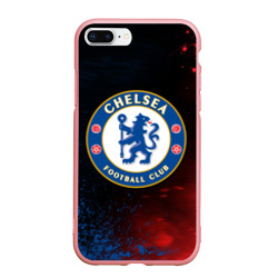 Чехол для iPhone 7Plus/8 Plus матовый Chelsea f.c. Челси