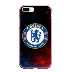 Чехол для iPhone 7Plus/8 Plus матовый Chelsea f.c. Челси