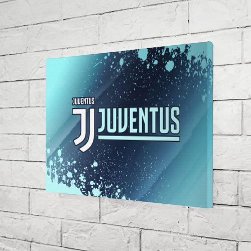 Холст прямоугольный JUVENTUS / ЮВЕНТУС, цвет 3D печать - фото 3