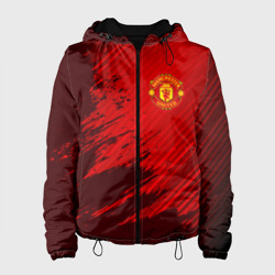 Женская куртка 3D Manchester united