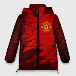 Женская зимняя куртка Oversize Manchester united